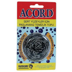 Acord Paslanmaz Tel Temizlik Topu - Acord