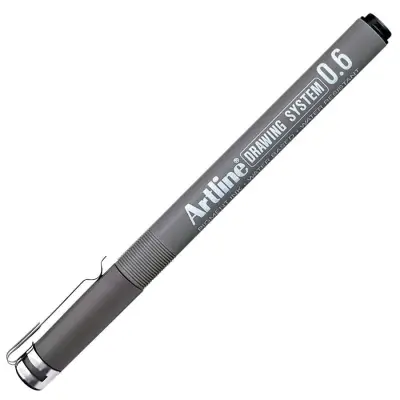 Artline Çizim Kalemi 0.6 Siyah 236 - 2