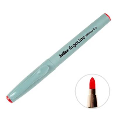 Artline Yazı Kalemi Ergoline Kırmızı 3600 0,6 mm - 1