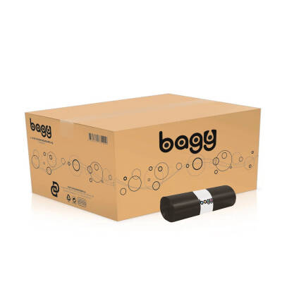 Bagy Çöp Torbası Standart Büyük Siyah 65x80 50 Rulo - 1