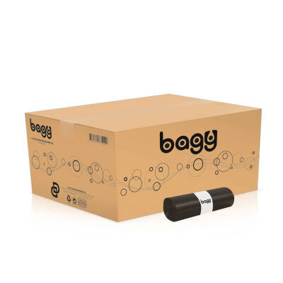 Bagy Çöp Torbası End. Orta Siyah 55x60 20 Rulo - 1