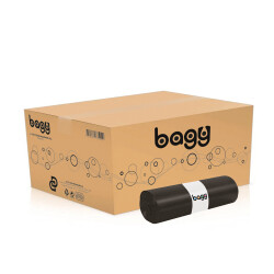 Bagy Çöp Torbası Profesyonel Hantal Siyah 100x150 10 Rulo - Bagy