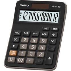 Casio MX-12B-BK 12 Hane Masaüstü Hesap Makinesi - Casio