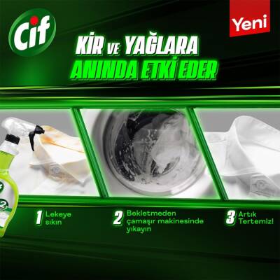 Cif Ultra Anında Etki Kir ve Yağ Sökücü 1025 ml - 7