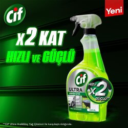 Cif Ultra Anında Etki Kir ve Yağ Sökücü 1025 ml - 3