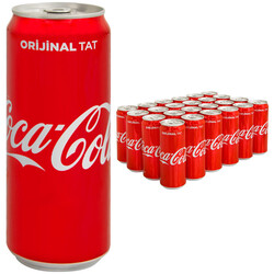 Coca Cola Kutu 330 ml 24`lü - Coca Cola