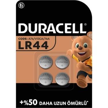 Duracell Özel LR44 Alkalin Düğme Pil 1,5 V 4'lü Paket - 1