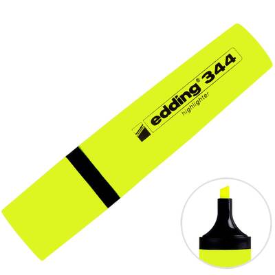 Edding 344 Fosforlu Kalem Sarı - 1