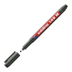 Edding Asetat Kalemi Silgili E-149M Siyah - Edding