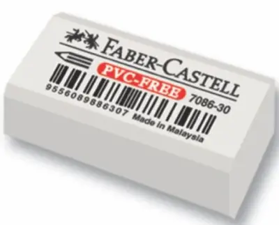 Faber Castell Silgi 7086/30 Beyaz 188630-188730 - 1