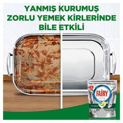 Fairy Platinum 60 Yıkama Bulaşık Makinesi Deterjanı Kapsülü Limon Kokulu - 3