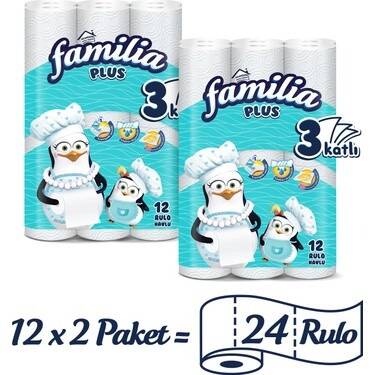 Familia Plus Kağıt Havlu 24 Rulo - 1