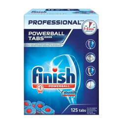 Finish Powerball Professional Endsütriyel Bulaşık Makine Deterjanı 125'li - Finish