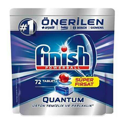 Finish Quantum Regular Tablet Bulaşık Makinesi Deterjanı 72`li - Finish