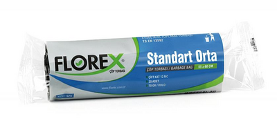 Florex Stand.Orta (Mavi) Çöp Tor.55x60 13 MC 50li - 1