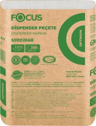Focus Optimum Masa Üstü Dispenser Peçete 250'li 18 Paket - Focus