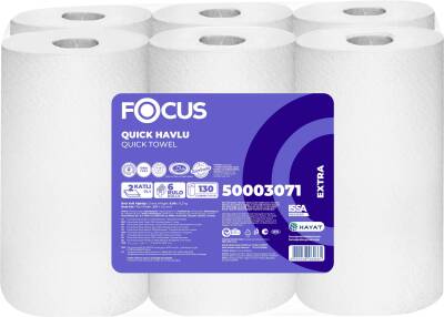 Focus Quick Extra Havlu 130 Metre 6'lı - 1