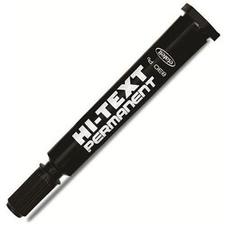 Hi-Text Permanent Kesik Uçlu Siyah - Hi-Text