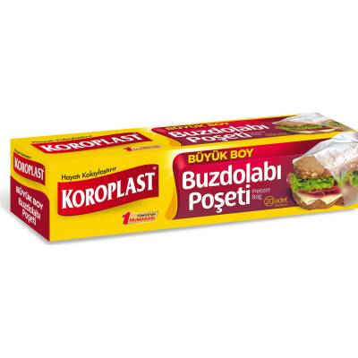 Koroplast Büyük Boy Buzdolabı Poşeti 30x45 - 1