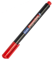 Kraf Asetat Kalemi OHP Plus 290 (S) Kırmızı - Kraf