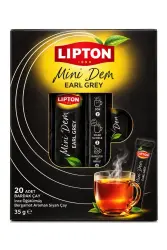 Lipton Mini Dem Earl Grey Çay Şase 20'li 12 Paket - Lipton