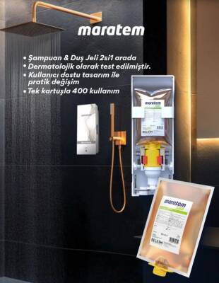 Maratem M130 2in1 Şampuan ve Duş Jeli 400 Ml - 1