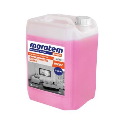 Maratem M202 Genel Yüzey Temizleyici Floral 20 L - 1