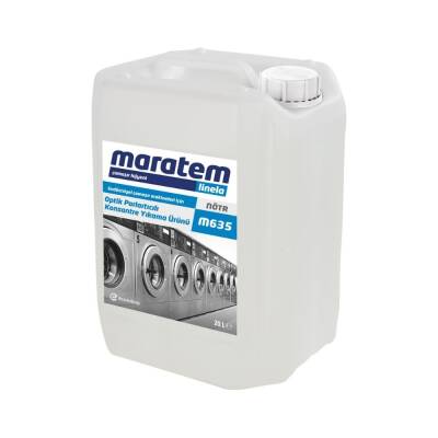 Maratem M635 Optik Parlatıcılı Konsantre Çamaşır Deterjanı 20 L - 1