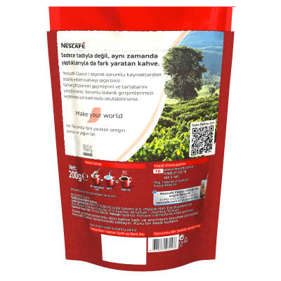 Nescafe Classic Çözünebilir Kahve 200g - 2