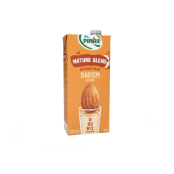 Pınar Nature Blend Bitkisel Bazlı Badem İçeceği 1 Lt 12'li - Pınar
