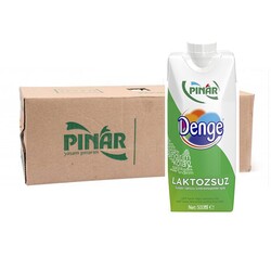 Pınar Denge Laktozsuz Süt 500 ml 12`li - Pınar
