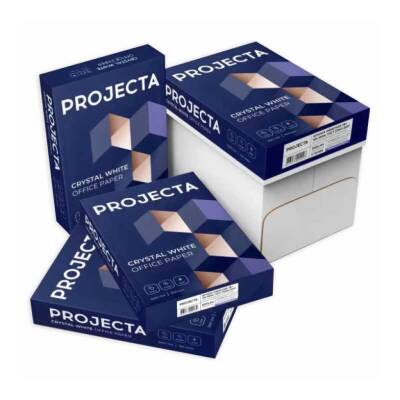 Projecta Fotokopi Kağıdı A4 - 80G - 1 Koli - 5 Paket - 2.500 Sayfa - 1