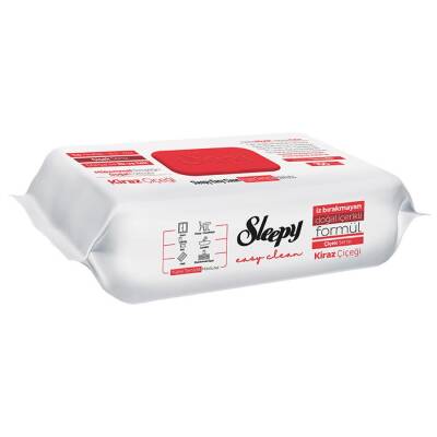 Sleepy Yüzey Temizlik Havlusu Kiraz Çiçeği 100'lü - 2