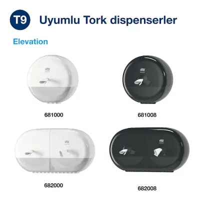 Tork 472193 Smartone Mini İçten Çekmeli Tuvalet Kağıdı Advanced 112 Mt 12'li Rulo - 5