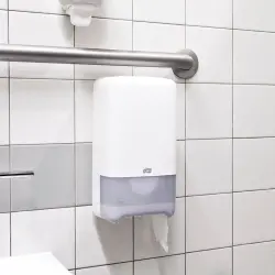 Tork 557500 Çift Rulo Tuvalet Kağıdı Dispenseri Beyaz - 5