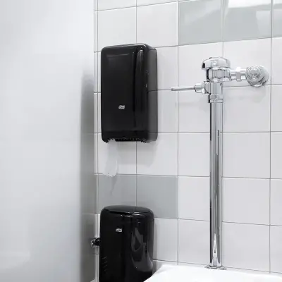 Tork 557508 Çift Rulo Tuvalet Kağıdı Dispenseri Siyah - 5