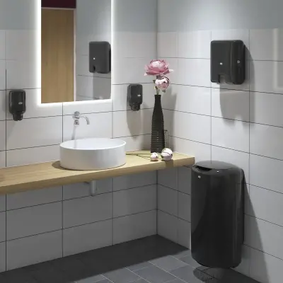 Tork 563008 Çöp Kovası 50 Lt Siyah (Kapaksız) - 3