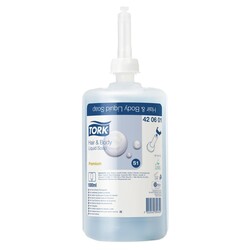 Tork 420601 Hair & body Sıvı Sabun Premium 1000 Ml - 4