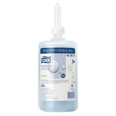 Tork 420601 Hair & body Sıvı Sabun Premium 1000 Ml - 4