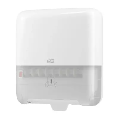 Tork 551000 Matic Hareketli Kağıt Havlu Rulo Dispenseri Beyaz - 1