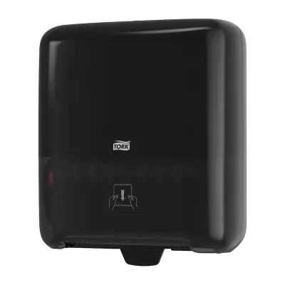 Tork 551008 Matic Hareketli Kağıt Havlu Rulo Dispenseri Siyah - 1