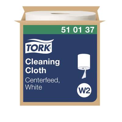 Tork Nonwoven Kullan At Temizlik Bezi Beyaz Rulo 152 Mt - 1