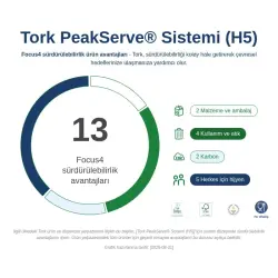 Tork 100589 Peakserve® Continuous™ Kağıt Havlu - 6